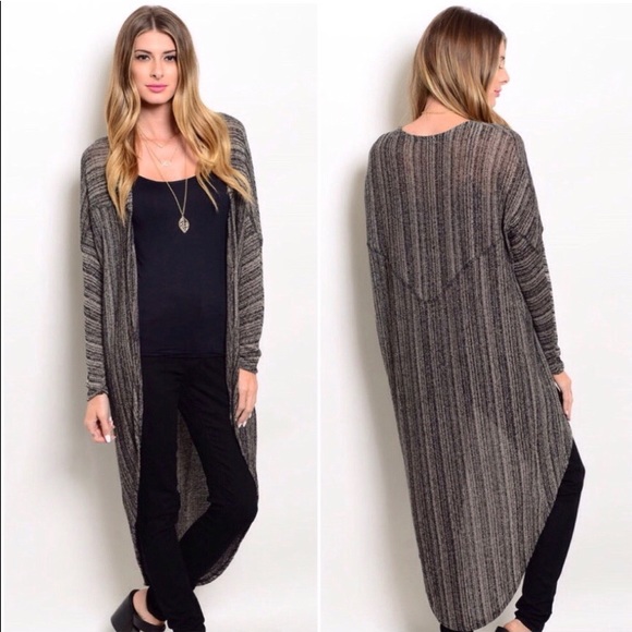 Promesa Sweaters - Heather grey duster